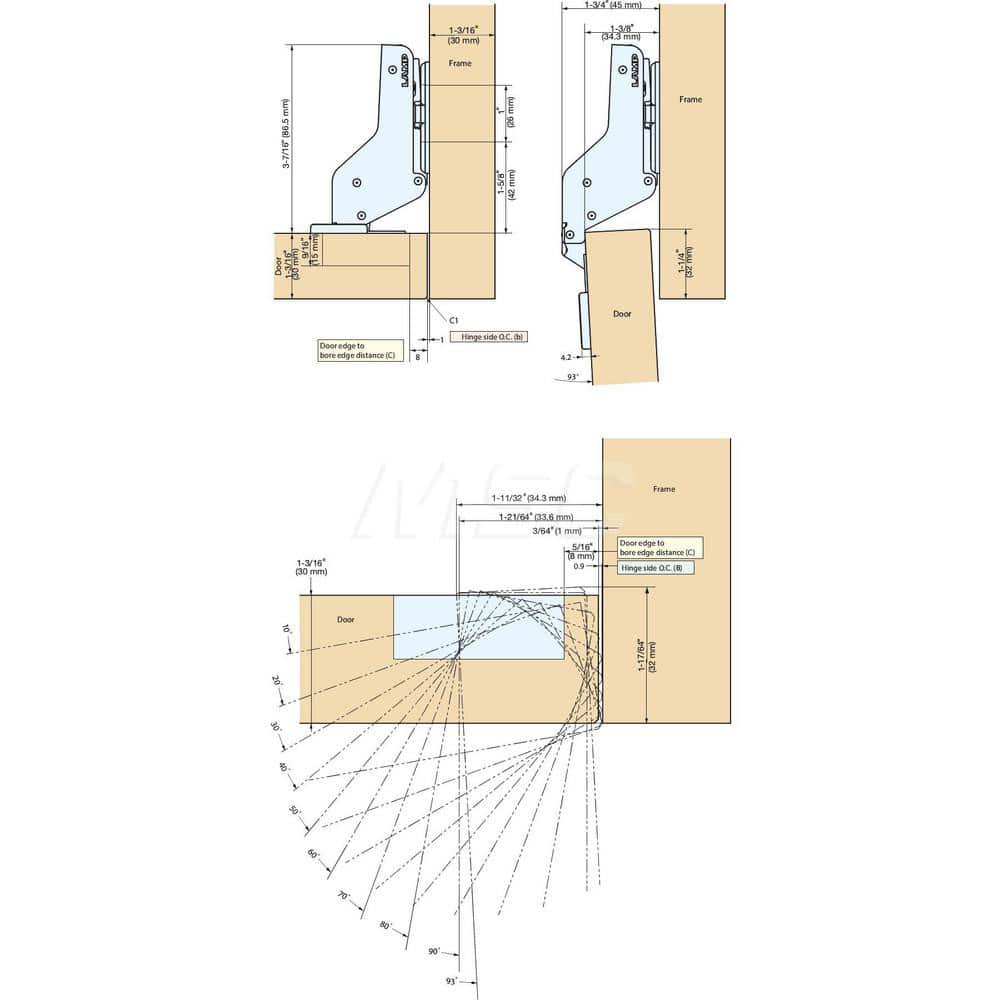 Example of GoVets Door Lid and Drawer Hardware category