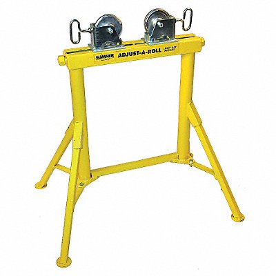 Roller Head Pipe Stand 1/2 to 36 In. MPN:780368