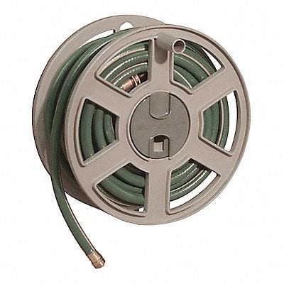 Garden Hose Reel Wall Mount 15 in Resin MPN:SWA100