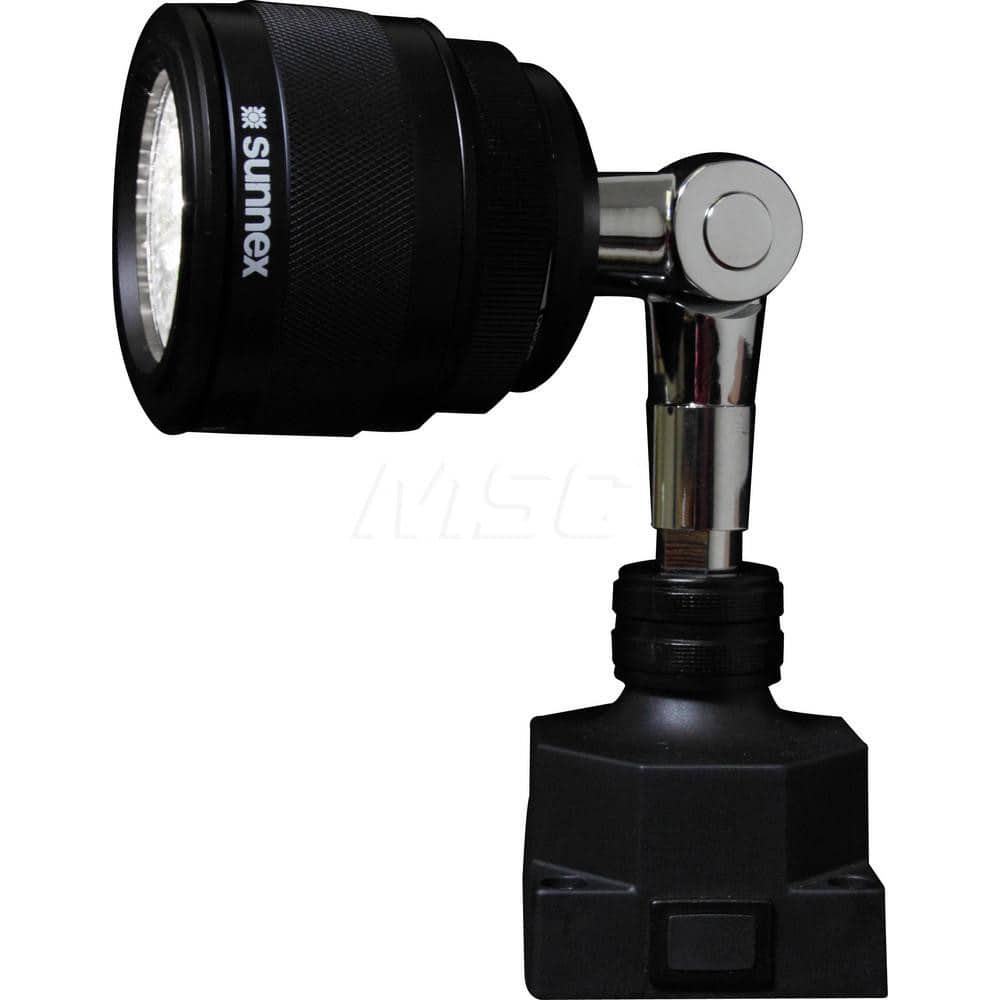 Task Light: LED, Pivot Arm, Base, Black MPN:SL9-200B10H