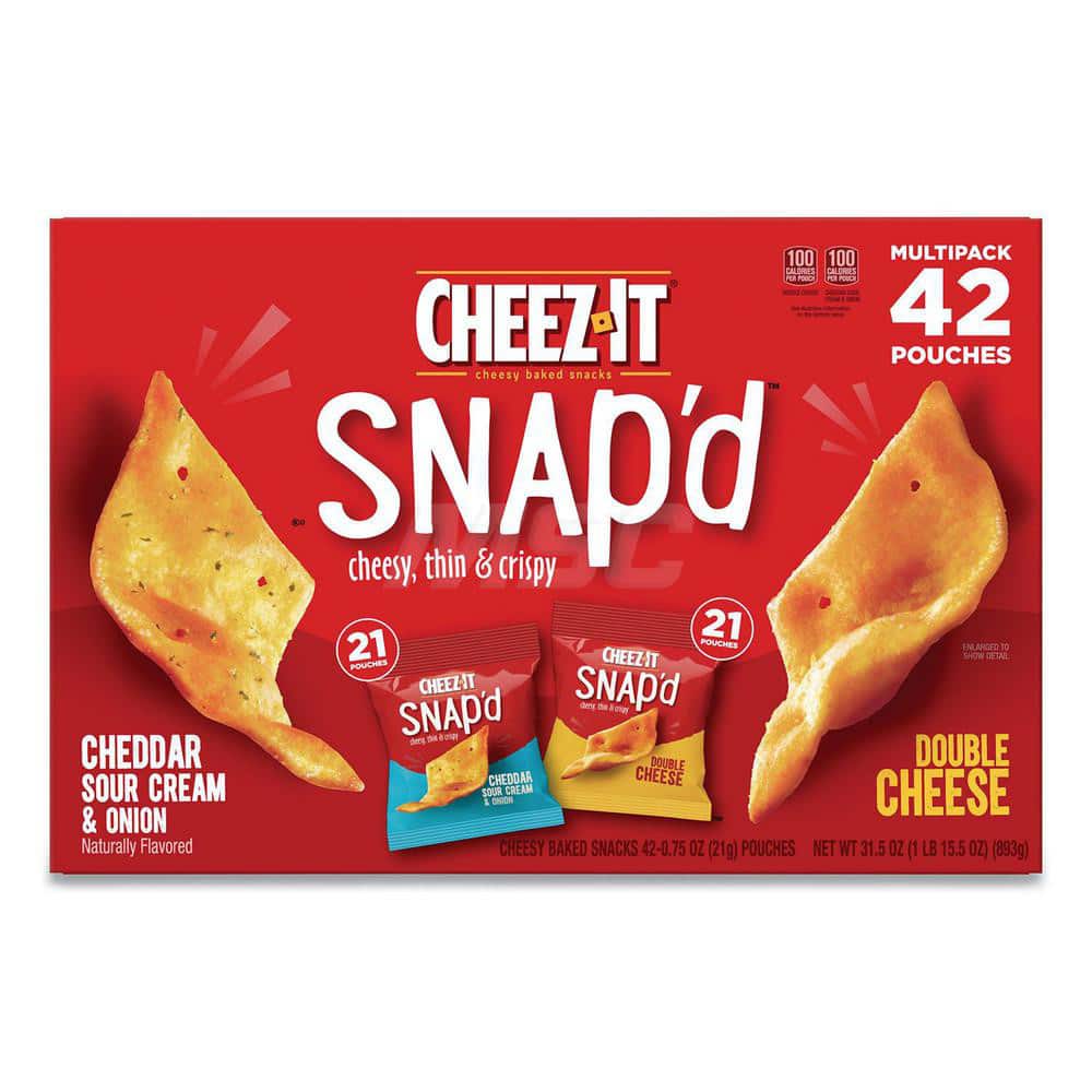 Snacks, Cookies, Candy & Gum, Snack Type: Crackers , Flavor: Cheddar Sour Cream & Onion, Double Cheese  MPN:KEB11500