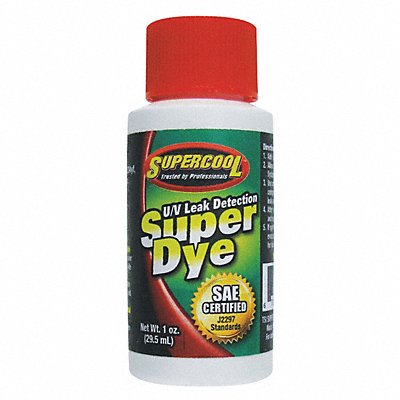 UV Leak Detection Dye Green Size 1 oz MPN:33003