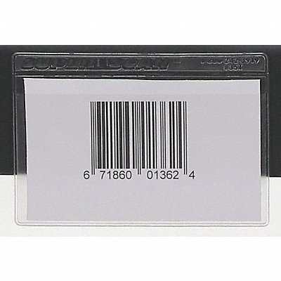 Label Holder Clear Matte Slide-In PK50 MPN:APXT46