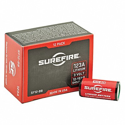 Battery Lithium Size 123A 3VDC PK12 MPN:SF12-BB
