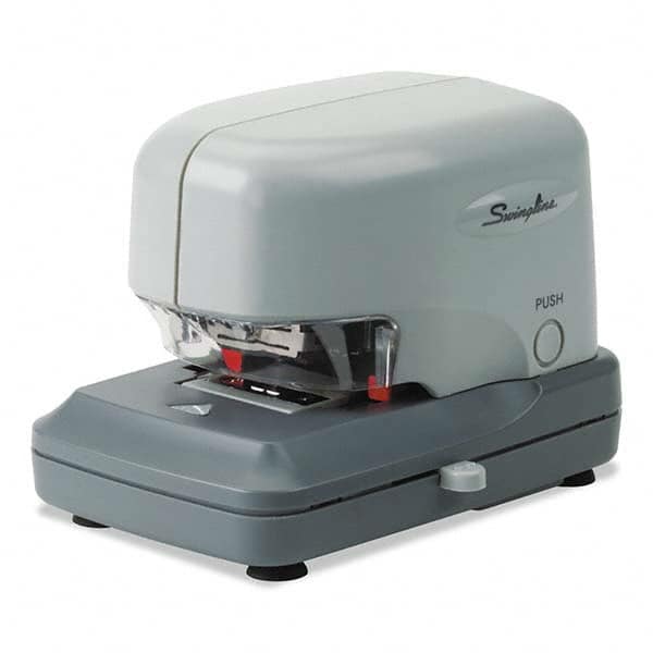 Staplers, Stapler Type: Electric , Sheet Capacity: 30 , Staple Capacity: 5000 , Color: Gray , For Use With: Paper  MPN:SWI69001
