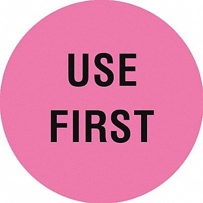 D6073 Inventory Control Label Pink PK1000 MPN:16U948
