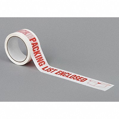 Carton Sealing Tape Red Hot Melt Resin MPN:15C754