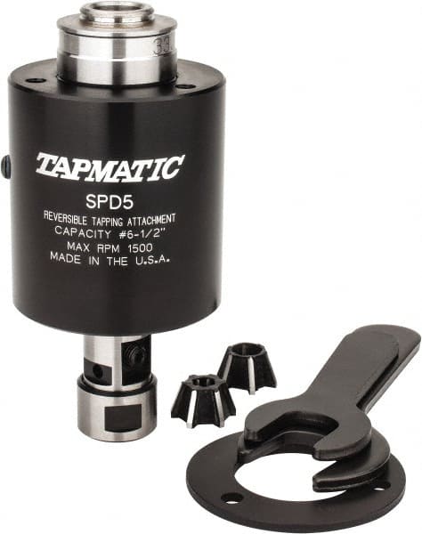 Model SPD-5, No. 6 Min Tap Capacity, 1/2 Inch Max Mild Steel Tap Capacity, JT33 Mount Tapping Head MPN:00447623