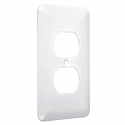Princess Wallplate Duplex White Smooth MPN:WRW-D
