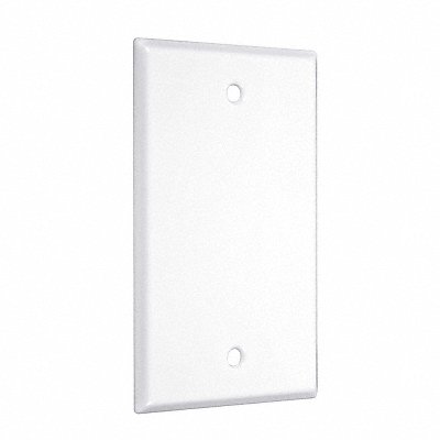 Standard Wallplate Blank White Smooth MPN:WW-B