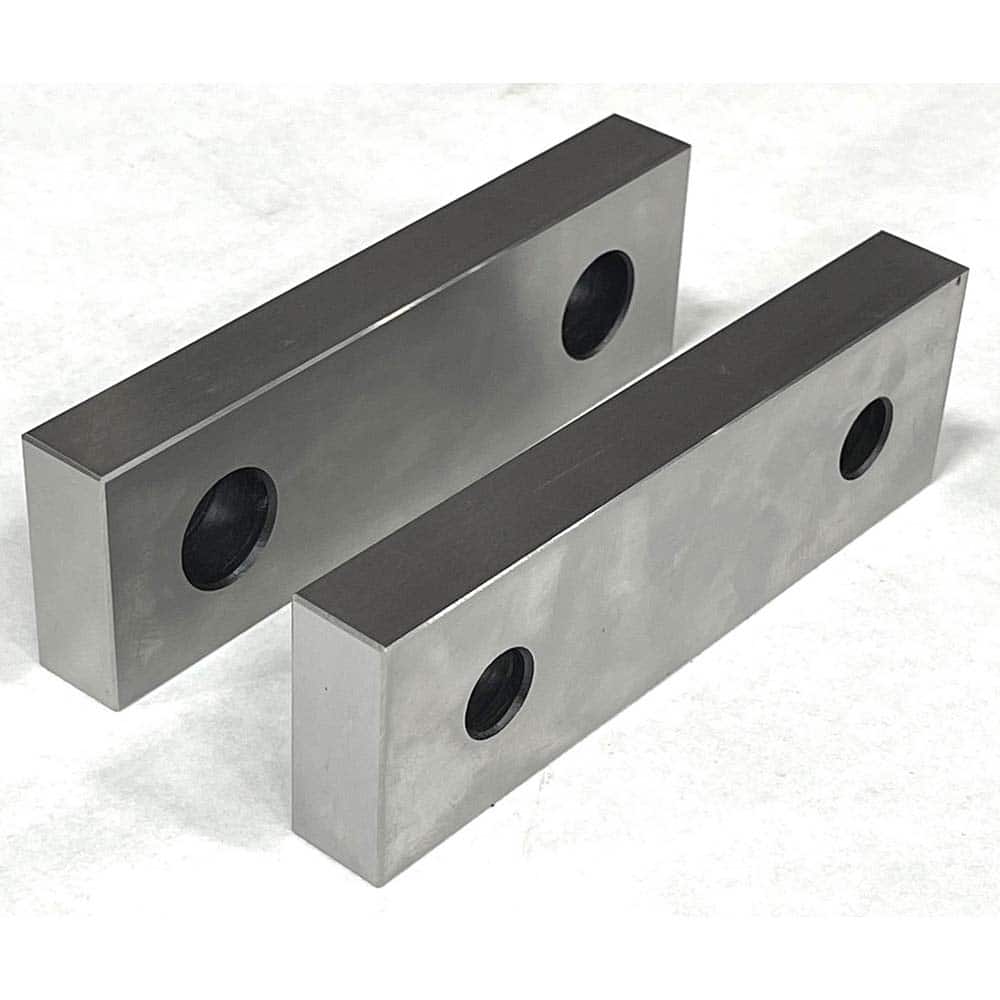 Vise Jaw Sets, Jaw Width (mm): 101.6, Jaw Width (Inch): 4, Set Type: Component Kit, Material: Steel, Vise Compatibility: 4