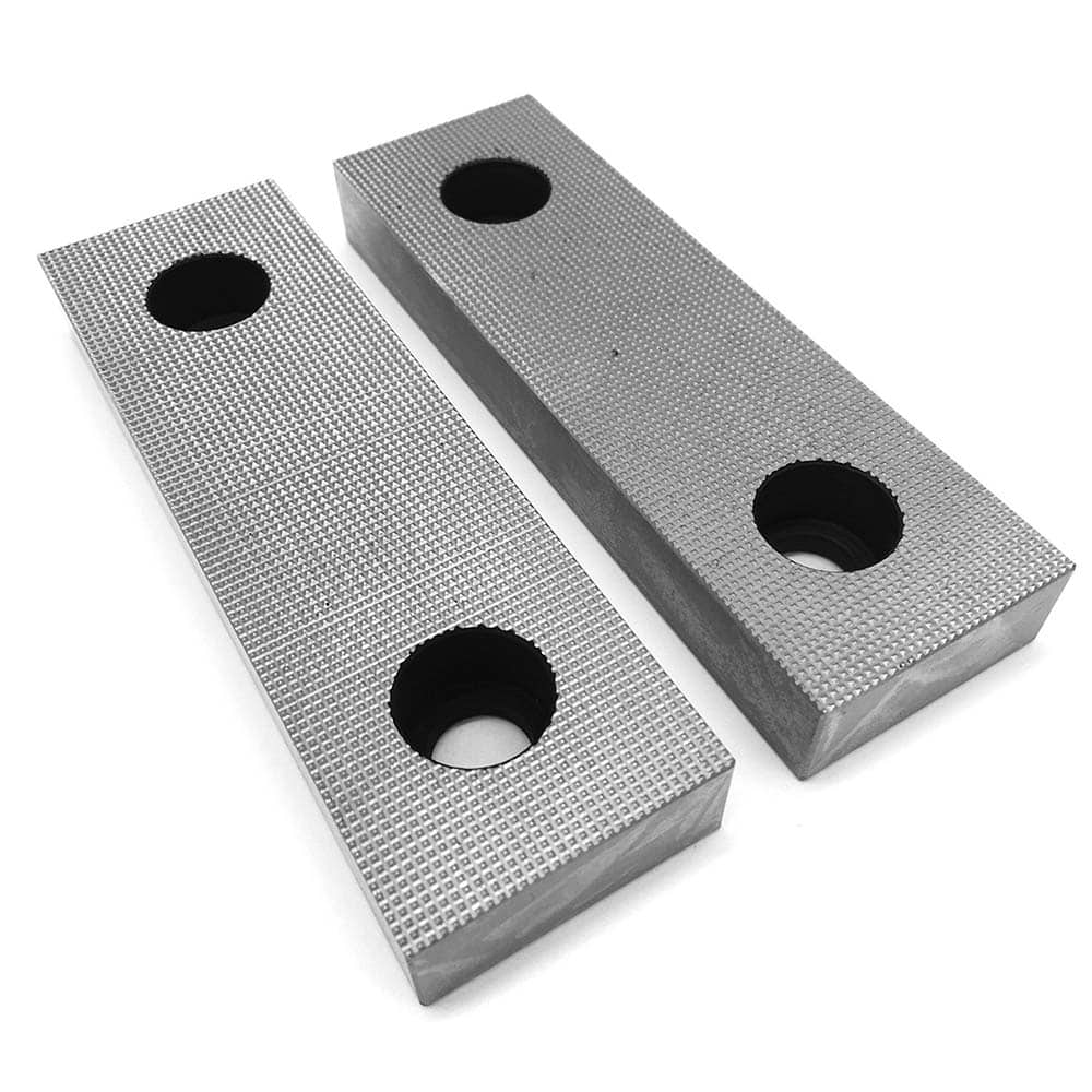 Vise Jaw Sets, Jaw Width (mm): 152.4, Jaw Width (Inch): 6, Set Type: Component Kit, Material: Steel, Vise Compatibility: 6
