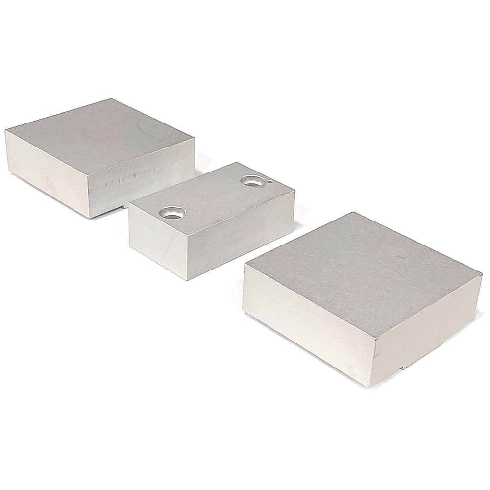 Vise Jaw Sets, Jaw Width (mm): 101.6, Jaw Width (Inch): 4, Set Type: Component Kit, Material: Aluminum, Vise Compatibility: 4