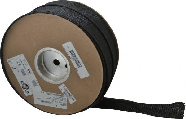 Black Braided Expandable Cable Sleeve MPN:PTN2.00BK200
