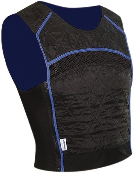 Size 2XL, Black & Blue Cooling Vest MPN:6201-BK/RB-2XL