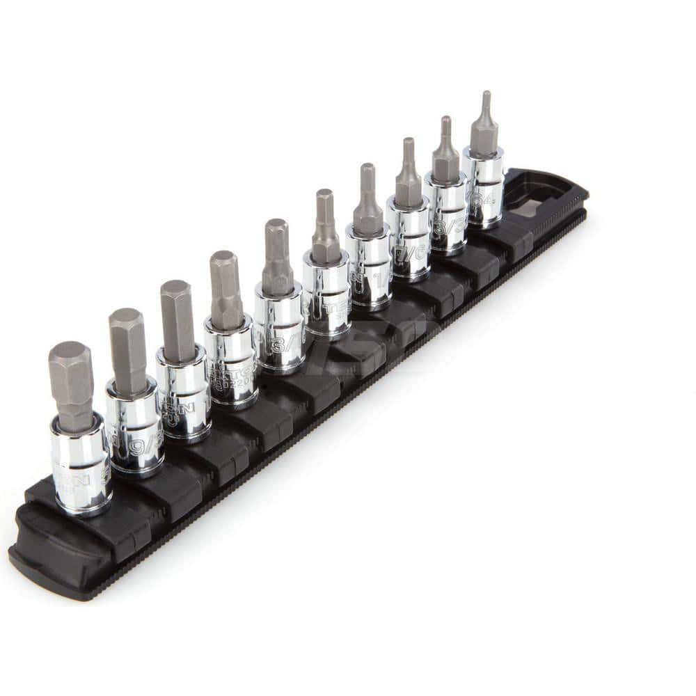 1/4 Inch Drive Hex Bit Socket Set, 10-Piece (5/64-5/16 in.) MPN:SHB90101