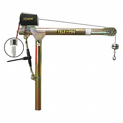 Davit Crane 1200 lb 23in to 66in Reach MPN:OZTP1200DAV-DCW