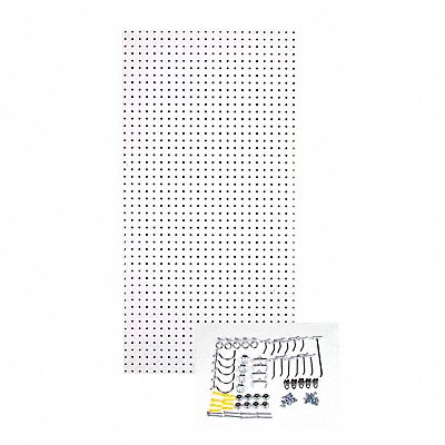 Pgbrd Pnl Kit 25 lb 48 x24 x1/8 in MPN:TPB-36WH-Kit