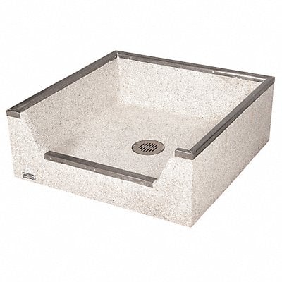 TerrazzoWare MopSink Squr 28inx28inx4in MPN:TDF-32-SSC