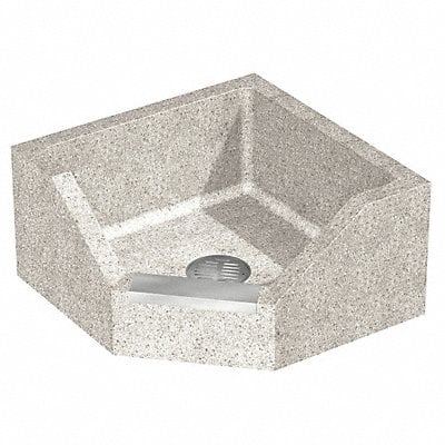 TerrazzoWare MopSink Cornr 20inx20inx4in MPN:TNC-24