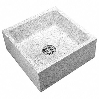 TerrazzoWare MopSink Squr 20inx20inx8in MPN:TRH-242410