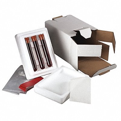 Lab Tube Mailer 33 ECT White PK33 MPN:473