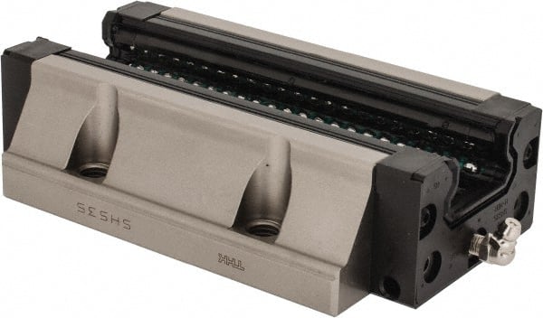 106mm L x 90mm W x 35mm H, 52mm Transverse Hole Spcg, 72mm Lateral Hole Spcg, 4 Way SHS Block w/Caged Ball MPN:SHS30C1SSGKBLOC