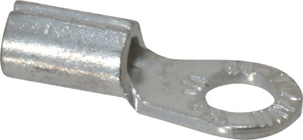 Circular Ring Terminal: Non-Insulated, 8 AWG, Crimp Connection MPN:D8-14-SK