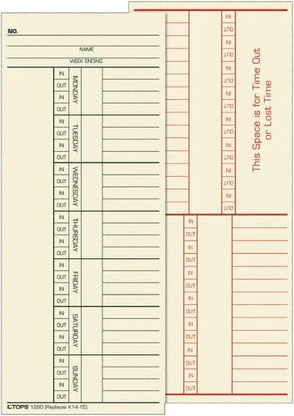 Pack of (500), 6-13/32