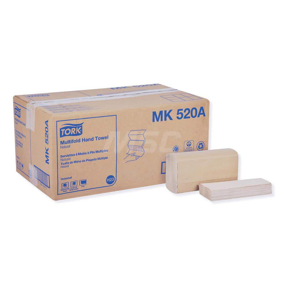 Paper Towels: Multifold, Pack, 1 Ply, Recycled Fiber, Natural MPN:TRKMK520A