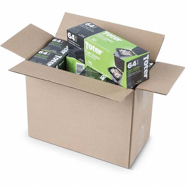 Trash Bag: 64 gal, 1.1 mil, Pack of (80) MPN:GB064-R8000
