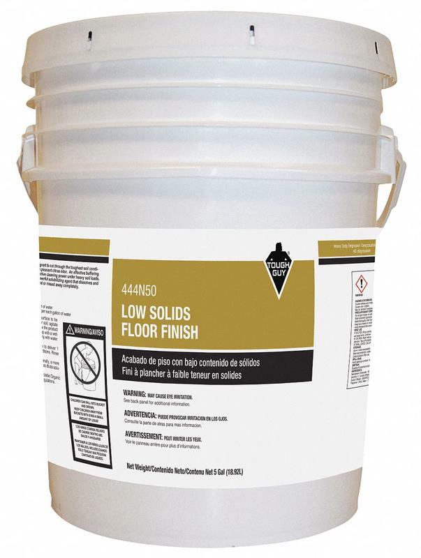Floor Finish High Gloss 5 gal Bucket MPN:444N50