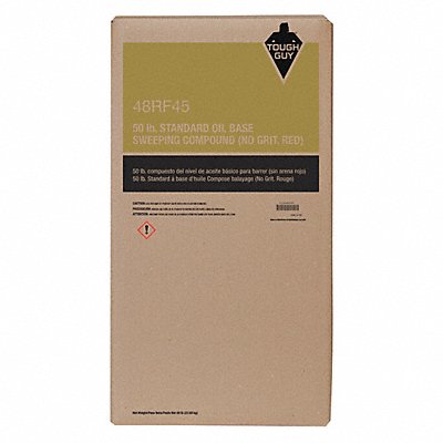 Sweeping Compound Wood Pulp 50 lb Box MPN:48RF45