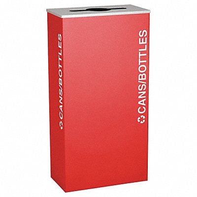Recycling Container Red 17 gal. MPN:22N285