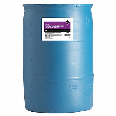 Portable Toilet Deodorizer 55 gal Drum MPN:18E883