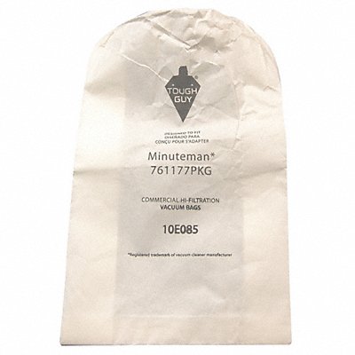 Vacuum Bag Paper 1-Ply Reusable PK10 MPN:10E085