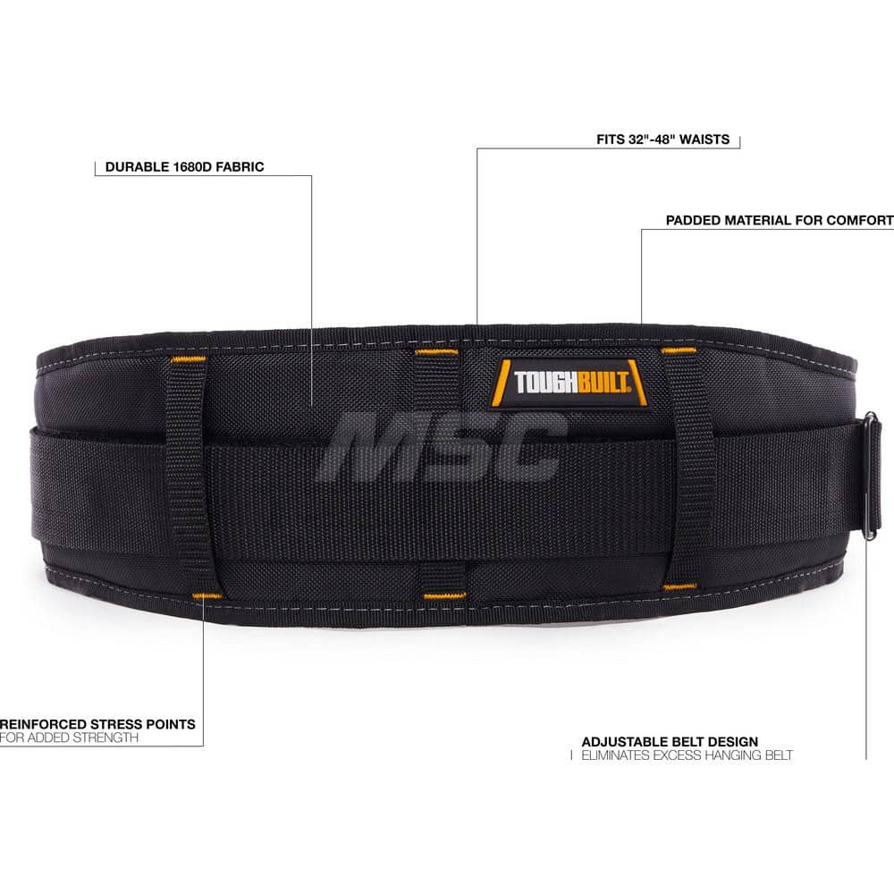 Tool Aprons & Tool Belts, Tool Type: Tool Belt , Minimum Waist Size: 32 , Maximum Waist Size: 48 , Material: Polyester , Number of Pockets: 0.000  MPN:TB-43A