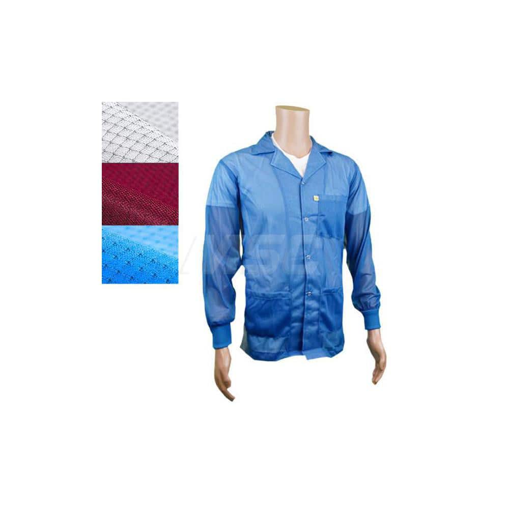 Smocks & Lab Coats, Garment Style: Smock , Material: Polyester , Size: 3X-Large , Color: White , Sleeve Length: 24  MPN:JKC8807WH