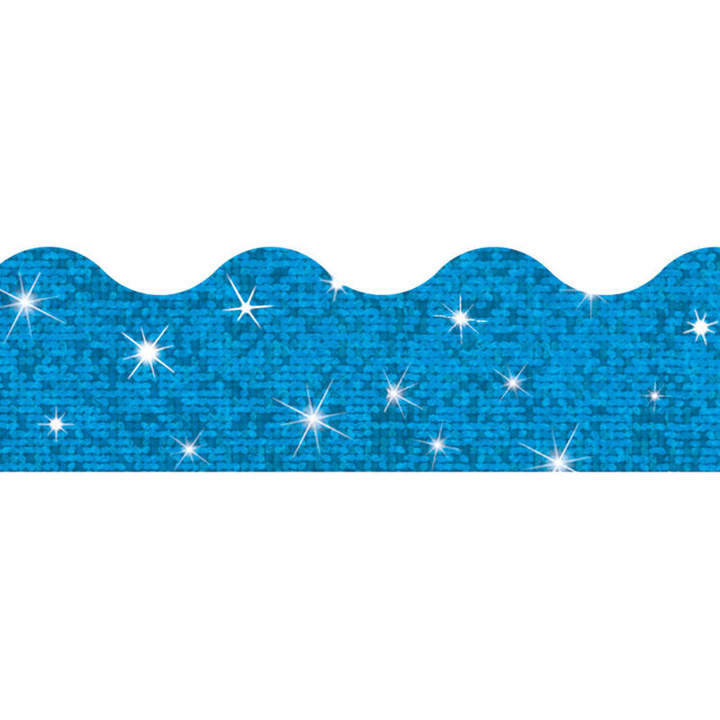 Trend Terrific Trimmer, 2 1/4in x 32 1/2ft, Blue (Min Order Qty 5) MPN:T-91413