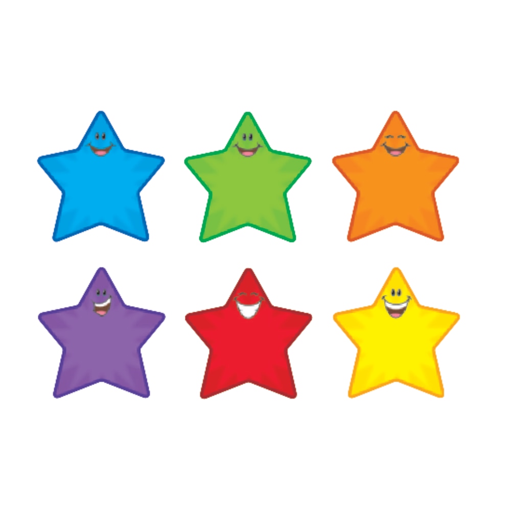 Trend Classic Accents Variety Pack, Star Smiles, Pack Of 36 (Min Order Qty 8) MPN:T-10907