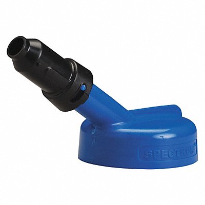 Storage Lid HDPE 6.25 in H Blue MPN:34422