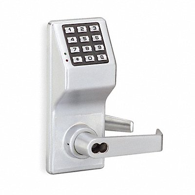 Electronic Lock Satin Chrome 12 Button MPN:DL2700IC US26D