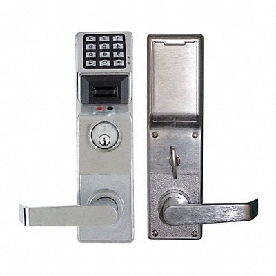Electronic Lock Satin Chrome 12 Button MPN:PDL4500DBL US26D