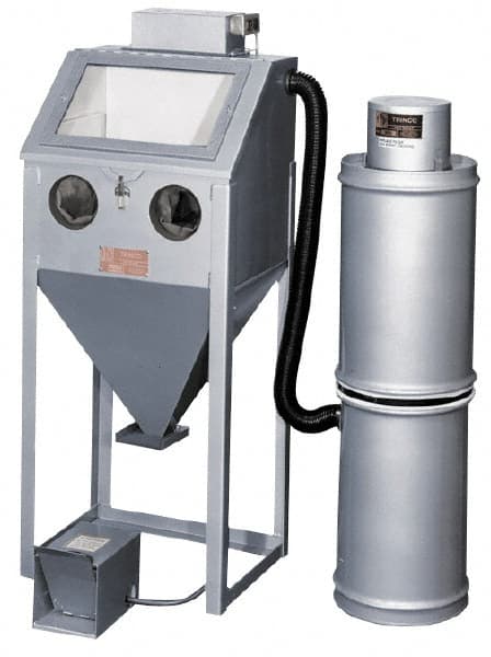 Free-Standing Sandblasting Cabinet: 24