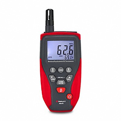Moisture/Psychrometer/IR Thermometer 3ft MPN:MS475