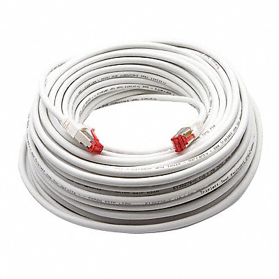 Voice and Data Patch Cable 6A 10 GBps MPN:CAT6A-100WH