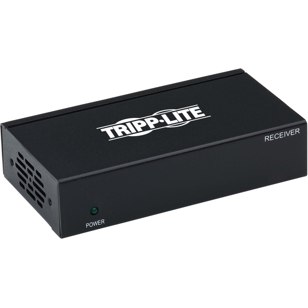 Tripp Lite HDMI over Cat6 Active Remote Receiver with PoC and Multi-Resolution Support - 4K @ 60 Hz, 4:4:4, HDR, TAA - Video/audio extender - receiver - HDMI - over CAT 6 - 1 ports - up to 125 ft - TAA Compliant MPN:B127P-100-H