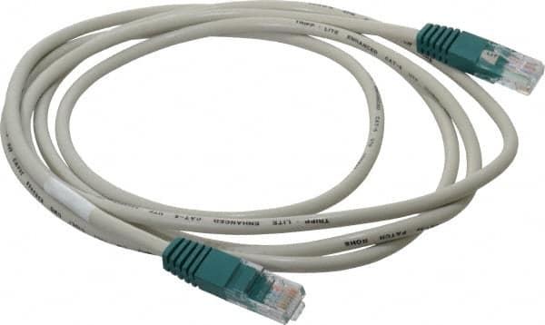 7' Long, RJ45/RJ45 Computer Cable MPN:N010-007-GY