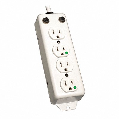 Outlet Strip 4 Outlet 15A 24 L Wht MPN:PS-402-HG-OEM