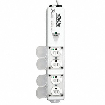 Outlet Strip 4 Outlet 15A 13-3/4 L Wht MPN:PS-406-HGULTRA